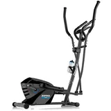 Zipro Shox Magnetischer Crosstrainer Heimtrainer bis 120 kg 8-stufiges Widerstandssystem Hometrainer misst Herzfrequenz Kalorien Geschwindigkeit