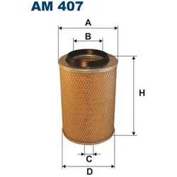 FILTRON Luftfilter  für MERCEDES-BENZ A0030943904 0030943904 AM 407