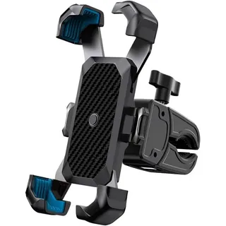 FELIXLEO Motorrad Handyhalterung 360 Drehbar Rutschfest Lenker Navi Halterung Smartphone-Controller (1 St)