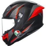 AGV K6 S Slashcut Integralhelm rot 63