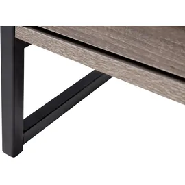 Beliani Regal 56 x 101 x 51 cm Dunkelbraun