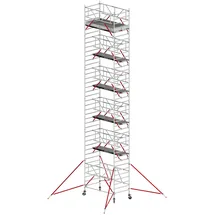 Altrex RS Tower 55-S mit Safe-Quick® 12,8m Arbeitshöhe Holz-Plattform 1,85m