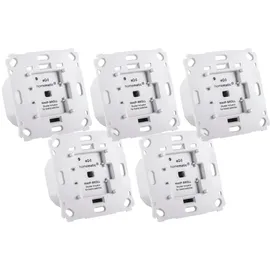 eQ-3 Homematic IP Rollladenaktor für Markenschalter 5er Set
