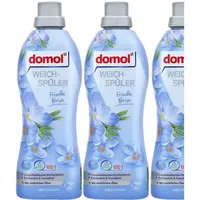 3x1000ml Domol Weichspüler Frische Brise | Extraweich & fusselfrei 120WL