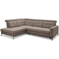 Musterring Ecksofa MR 4615 Stoff Grau Taupe 211 x 271 cm