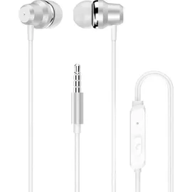 DUDAO in-ear headphones headset with remote control and microphone 3,5 mm mini jack white (X10 Pro white)