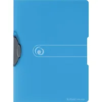 Herlitz Express-Clip A4 PP transparent blau