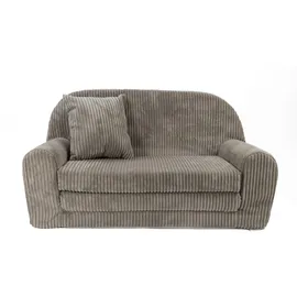 FORTISLINE Kindersofa Rosalia Mini 78 x 45 x 40 cm Textil braun
