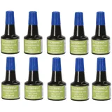 Q-Connect Stempelfarbe 28 ml Blau