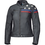 Held Midway, Damen Motorrad Lederjacke, schwarz-weiss, Größe 36