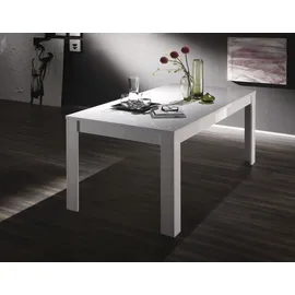 INOSIGN Esstisch »Amalfi«, Breite 180 cm, erweiterbar durch Ansteckplatte weiß