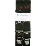 Hosenträger Clip grün Jagd grün 110cm