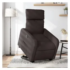 vidaXL Relaxsessel mit Aufstehhilfe Elektrisch 89,5 x 95,5 x 0 cm Dunkelbraun
