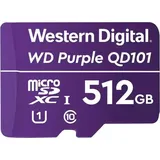 Western Digital WD Purple SC QD101 512 GB Ultra Endurance microSD Speicherkarte (Class 10, U1)