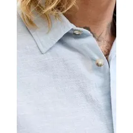 JACK & JONES Kurzarmhemd Blau L