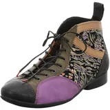 THINK! Damen GUAD2 chromfrei gegerbte Leder Stiefelette 3-000618, MULTICOLOUR/KOMBI 9130, 42