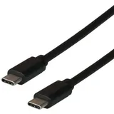 EFB-Elektronik USB-C auf USB-C 0,5 m Schwarz