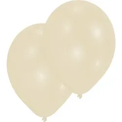 amscan® Luftballons creme, 50 St.