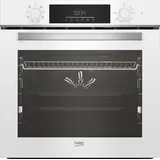 Beko BBIM14300WMS Backofen Autark Weiß Herd Einbau Teleskopauszug, 72 L Umluft - Weiß