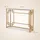 Costway Konsolentisch 110x30x81 cm gold
