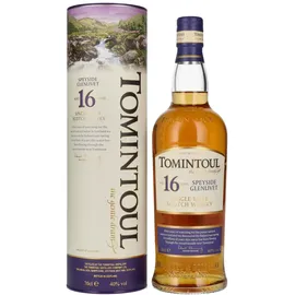 Tomintoul 16 Years Old Single Malt Scotch 40% vol 0,7 l Geschenkbox