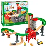 BRIO Großes Lagerhaus-Set mit Aufzug (33887)