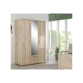 Forte Drehtürenschrank Gloria 139,2 x 200,8 x 59,6 cm Eiche Sonoma