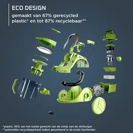 Rowenta Green Force Cyclonic Effitech RO7C36 grau