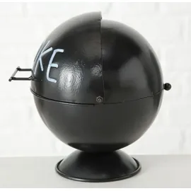 Boltze Wiki rund, Ø13 x H15 cm, schwarz