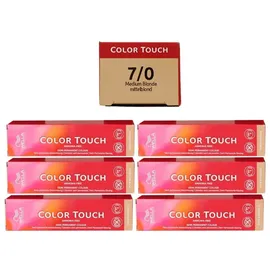 Wella Color Touch Pure Naturals 7/0 mittelblond 60 ml