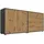 MID.YOU Sideboard Mailand Set 3 Anthrazit/Eiche Artisan