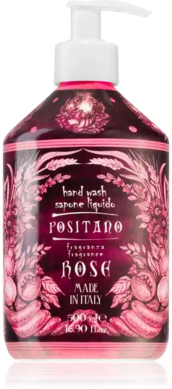 Rudy - Le Maioliche Positano Rosa Damascena flüssige Seife für die Hände 500 ml