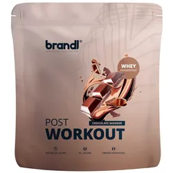 Brandl Nutrition Protein-Pulver aus Whey All-in-One nach dem Training Schokolade 1000 g 