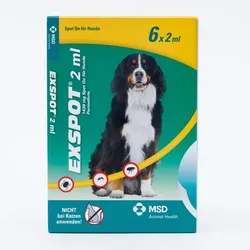 EXSPOT Lösung f.Hunde 6X2 ml