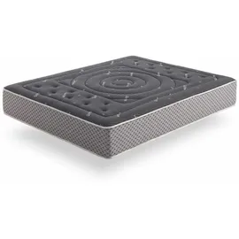 Moonia - Premium Black Multizone 27cm, 180x200cm