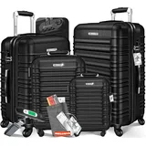 Kesser Koffer-Set 4-tlg. schwarz