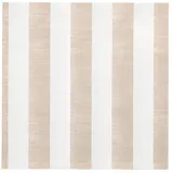 Papstar Servietten `ROYAL Collection` 1/4-Falz 40 cm x 40 cm sand `Lines`
