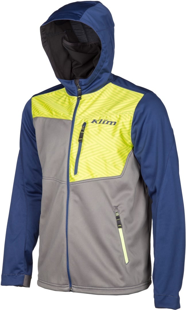 Klim Transition Hoody, grijs-blauw, XL Voorman