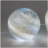 Formano Kugellampe MARMOR, blau D. 24cm aus Farbglas formano