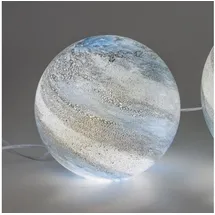 Formano Kugellampe MARMOR, blau D. 24cm aus Farbglas formano