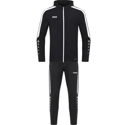 JAKO Herren Sportanzug Trainingsanzug Polyester, schwarz, M