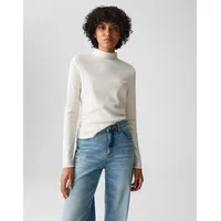 Opus Langarmshirt Suhanna curly in ecru | Gr.: 38