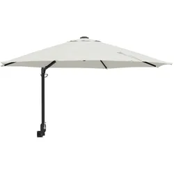 vidaXL Freischwingender Schirm Sand Polyester, Aluminium Groß