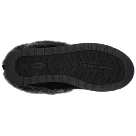 SKECHERS Slipper, Fabric schwarz grau),