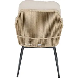 Siena Garden Kansas Dining Sessel 61 x 60 x 85,5 cm taupe