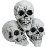 Europalms Halloween Totenkopf 3 St.