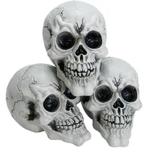 Europalms Halloween Totenkopf 3 St.