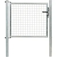 GAH Alberts Einzeltor für Maschendraht- u. Fix-Clip Pro-Zaun Feuerverzinkt 75 x 100 cm