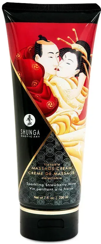 SHUNGA - ERDBEER-CAVA-MASSAGECREME 200 ML