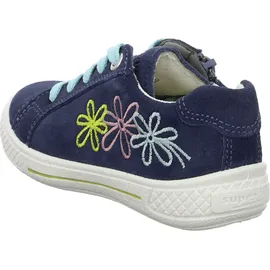 superfit - Schnürschuhe TENSY - BLUMEN in blau, Gr.27